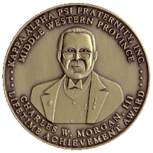 Charles W. Morgan, III Lifetime Achievement Award Medallion